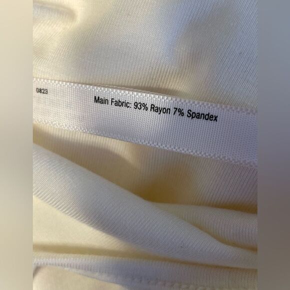 Soma “Cool Nights” long sleeve top Ivory Size Small - Picture 5 of 7